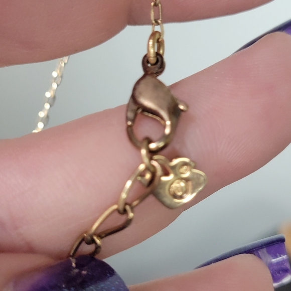 SWAROVSKI LARGE FACETED CRYSTAL GOLD NECKLACE SIGNATURE SWAN - Picture 2 of 11